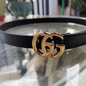 gucci belt gold buckle 80cm